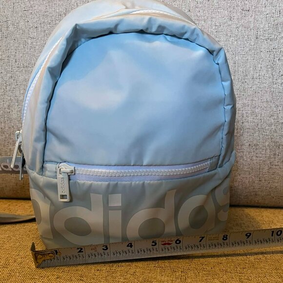 Adidas Linear Mini Backpack Sky Blue - Picture 3 of 13